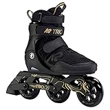 K2 Skates Unisex Inline Skates TRIO 110, black - gold, 30F0133