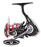 Daiwa Ninja LT 3000C, Spinning Angelrolle mit Frontbremse, Compact Body,...