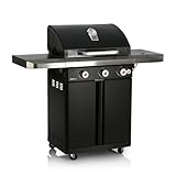 LANDMANN Rexon cooK PTS 3.1 Gasgrill | 3+1 stufenlos einstellbare...