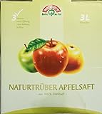 Walthers Apfelsaft Direktsaft natur, 2er Pack (2 x 3 l Saftbox)