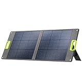 CTECHi Faltbar Solarpanel 100W, Solarmodul mit 10 Adapter für Tragbare Powerstation,...