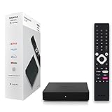 Nokia Streaming Box 8010, Android TV (Chromecast, HDMI, H.264, HEVC H.265, Netflix, Prime...