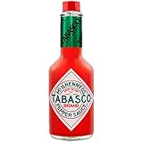 Tabasco Pepper Sauce - 350 ml / 0,35 Liter Glasflasche - original - 100% natürliche...