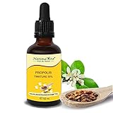 Propolis Tinktur 30% – 50 ml – Pure Hochdosierte Propolis Tropfen – 100% natürlich...