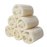 6 Stücke Luffa Schwamm Natürliche, 10cm Luffa Gurke Entfernen Dead Skin zur...