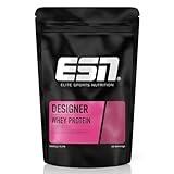 ESN Designer Whey Protein Pulver, Chocolate, 1 kg, Bis zu 23 g Protein pro Portion, ideal...