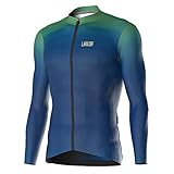 Rennradbekleidung Set LAMEDA Stil Fahrradbekleidung Herren Langarm Top Mountain Road...