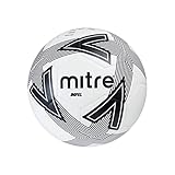 Mitre Impel L30P Fußball, hohe Strapazierfähigkeit, Formbeständigkeit, Weiß/Schwarz, 5