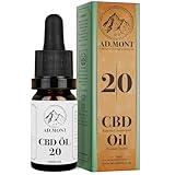 CBD Öl 20% aus BIO Kultivierung | Vollspektrum Cannabidiol Tropfen | 2000mg Cannabidiol...