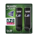 NICORETTE Spray mit minzigem Fruchtgeschmack – Rauchen aufhören mit...