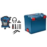 Bosch Professional 18V System Industriestaubsauger Gas 18V-10 L (1,6 m Schlauch,...