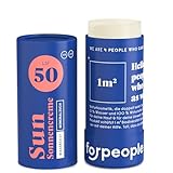 BIO Sonnencreme Stick LSF 50 von 4peoplewhocare® · Wasserfeste Surf Sunscreen mit Zink...