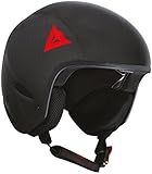 Dainese Unisex – Erwachsene Gt Wc Ski Helm, Carbon/Logo Rot, L