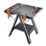 WORX PEGASUS WX051 mobile multifunktionale Werkbank - hochwertiger Arbeitstisch...