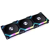 Lian Li PC Lüfter 120mm UNI FAN SL120 V2 RGB PWM - PC Fan 3er Pack - L-Connect...