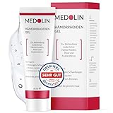 Medolin® Hämorrhoiden Salbe - Gegen Schwellungen, Juckreiz, Schmerzen & Blutungen -...