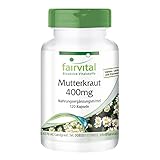 Fairvital | Mutterkraut 400 mg - 120 Kapseln für 4 Monate - Tanacetum parthenium -...