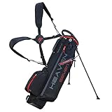 Big Max Heaven 7 Golf Standbag - Ultraleicht - 2019 Schwarz