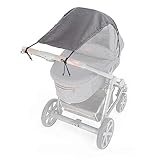 Zamboo Universal Sonnensegel DELUXE mit UV Schutz 50+ für Kinderwagen Babywanne -...