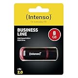 Intenso Business Line 8 GB USB-Stick USB 2.0 schwarz-rot