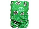 Alsino Multifunktions Halstuch Biker Motorrad Tuch Bandana 49 x 23 cm Edelweiß...