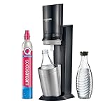 SodaStream Crystal 3.0 Wassersprudler mit 1x Quick-Connect CO2-Zylinder und 2X...