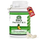Bromelain 500 mg (2.000 F.I.P.) 120 Kapseln - Vegan ohne Füll- und Zusatzstoffe - 2000...