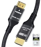 Zertifiziertes HDMI 2.1 Kabel 8K 2m, 48Gbps Ultra High Speed HDMI-Kabel 4K 120Hz/144Hz 8k...