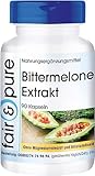 Bittermelone Extrakt 500mg - mit Chrom - vegan - 90 Kapseln