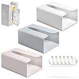 XZ 3er-Pack Handtuchspender zur Wandmontage, Papierhandtuchspender, ohne Bohren...