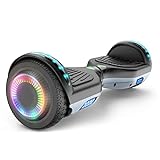 SISIGAD Hoverboard for Kids Ages 6-12, with Built-in Bluetooth Speaker and 6.5'...