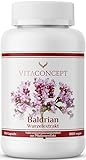 VITACONCEPT I Baldrian I 5000 mg pro Kapsel I 10:1 Extrakt I 120 Baldrian...