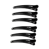 Haarspangen, 6 Pcs Haarklammern Friseur, Professionelle Salon-Haarnadeln, Entenschnabel...