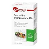 Sekundäre Pflanzenstoffe Dr. Wolz, 120 Kapseln | 270mg Polyphenole pro Tagesdosis | OPC...