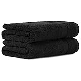 Luckytowel Handtücher Set 50x100 cm 100% Baumwolle, Handtuch-Set 2er Pack...