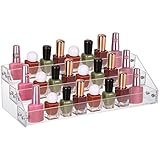 FANTESI 3-stöckiges Nagellack Organizer Regal Nagellack Aufbewahrung Acryl...