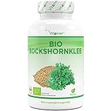 Bio Bockshornklee Aktiviert - 365 Kapseln - Hochdosiert mit 2600mg (650mg je...