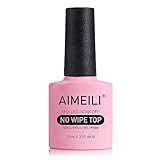 AIMEILI No Wipe Top Coat Überlack UV LED Gellack Gel Nagellack Gel Polish -...