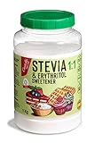 Stevia + Erythrit 1:1 Süßstoff | 1g = 1g Zucker | 100% Natürlicher Zuckerersatz - 0...