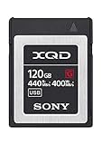 Sony QDG120F-R XQD-Speicherkarte (120 GB, G Serie), 120GB