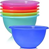 idea-station NEO Plastikschüssel 6 Stück - 16 cm / 650 ml - bunt -...