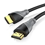 CSL - 16k 8k HDMI Kabel 2.1 - zerfifiziertes Kabel - 3m - 16k@30Hz 8k@60Hz 4k@120Hz - UHD...