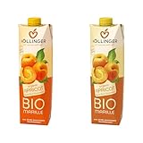 Höllinger BIO Marille, 1000 ml (Packung mit 2)