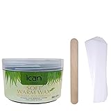 ican London Aloe Vera Warmwachs-Set zur Entfernung von Gesicht, Beinen und Körperhaaren,...