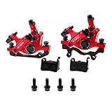 Mgoodoo MTB Hydraulische Scheibenbremse Set, Fahrrad Scheibenbremse Sets vorne und hinten...