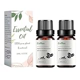 2PC Kaffeeöl 10ml Kosmetik für Hautpflege, perfekt für Seifen,und Haut- und...