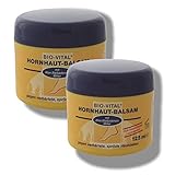 2x 125ml Hornhaut Balsam mit Aloe Vera Gel | Hornhautentferner |...