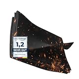 FAIRMO Die feuerfeste Unterlage von Fairmo 1 x 1 m Carbonfilz Feuerschutzmatte...