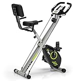 Wenoker Heimtrainer Fahrrad Klappbar, Zuhause Hometrainer Fahrrad, Platzsparendes...