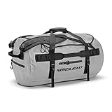 Wasserfeste Reisetasche Duffle Bag 60L - mit Rucksackfunktion (Anthrazit) | Praktische...